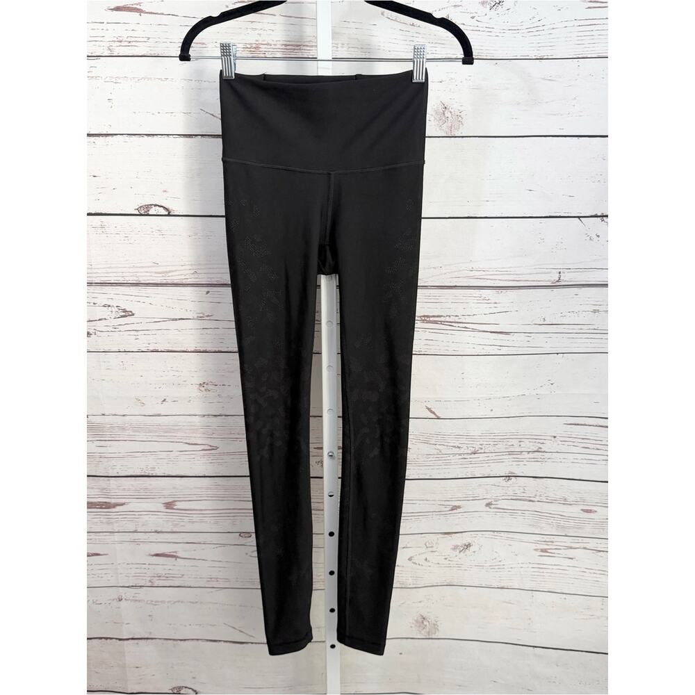 Lululemon Athletica Mapped Out HR Tight 28” Camo Black Gray Graphite Size 4 - Picture 2 of 16